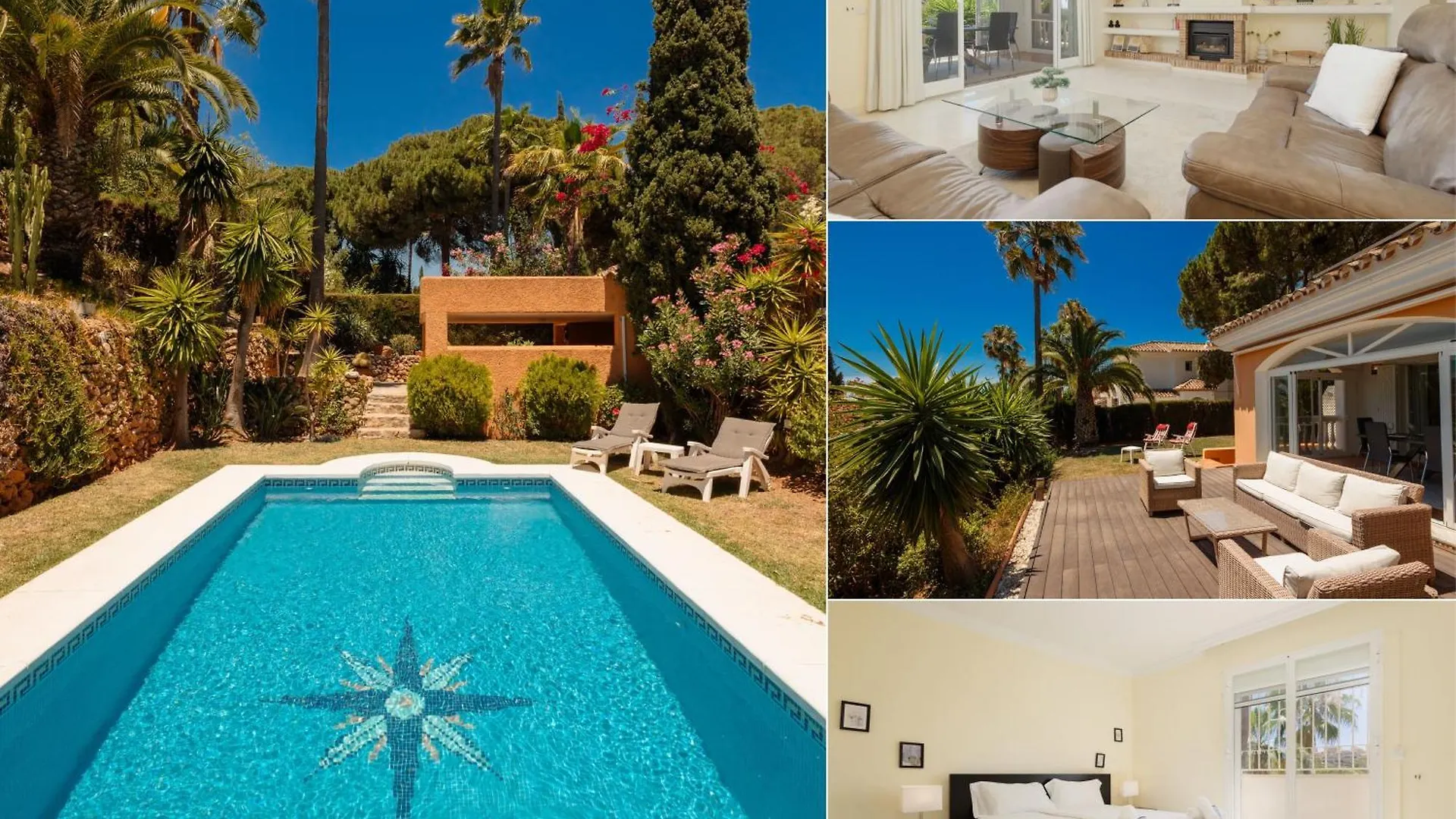 Stunning Villa With Private Pool In Elviria Next To Golf Course Marbella