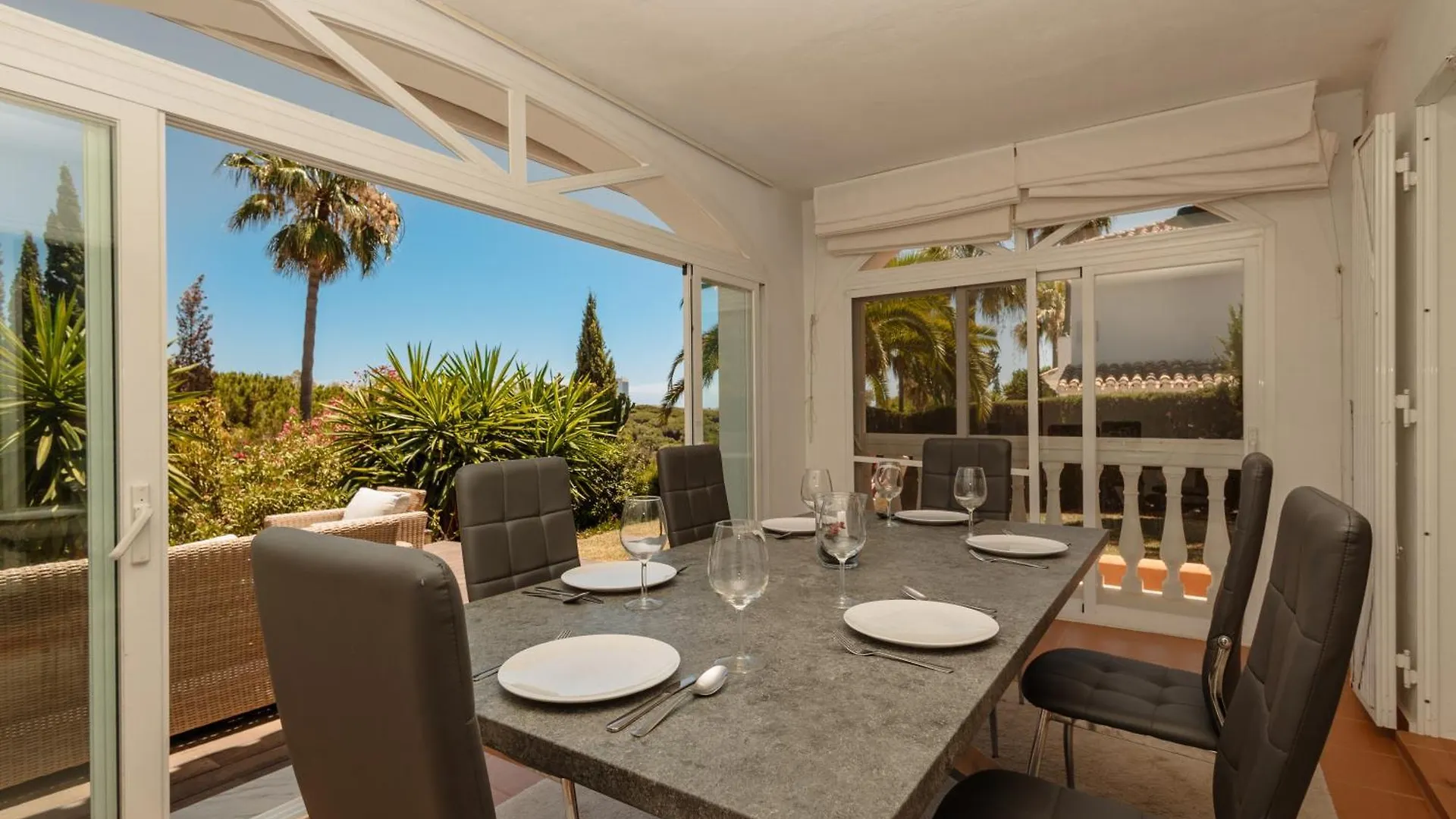 Stunning Villa With Private Pool In Elviria Next To Golf Course Marbellac